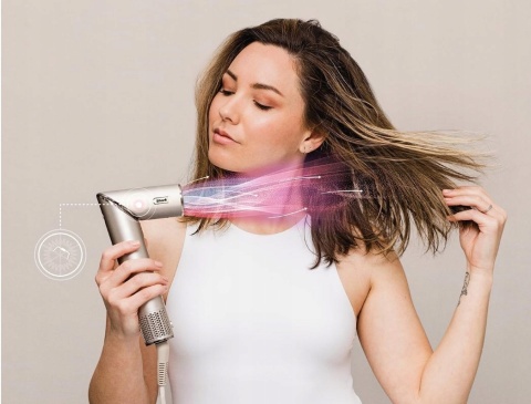 PROFESJONALNA LOKÓWKO-SUSZARKA DO WŁOSÓW SHARK WIELOFUNKCYJNA5W1-STYLIZACJA