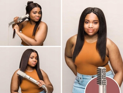 PROFESJONALNA LOKÓWKO-SUSZARKA DO WŁOSÓW SHARK WIELOFUNKCYJNA5W1-STYLIZACJA