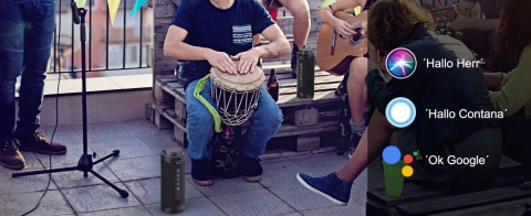 PRZENOŚNY BEZPRZEWODOWY GŁOŚNIK 30W BLUETOOTH 5.3 IPX7 MOCNY PODŚWIETLANY