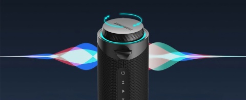 PRZENOŚNY BEZPRZEWODOWY GŁOŚNIK 30W BLUETOOTH 5.3 IPX7 MOCNY PODŚWIETLANY