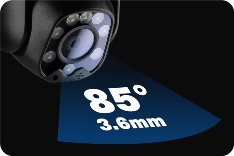 Profesjonalna Kamera Zewnętrzna OBROTOWA IP P5 Light WiFi PTZ 5MP