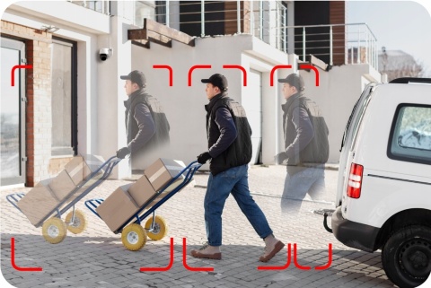 Profesjonalna Kamera Zewnętrzna OBROTOWA IP P5 Light WiFi PTZ 5MP