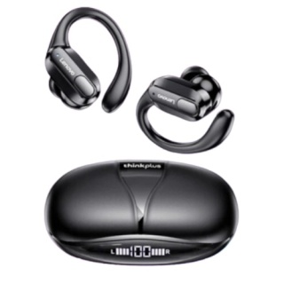 SŁUCHAWKI BEZPRZEWODOWE DOKANAŁOWE LENOVO XT80 CZARNE Bluetooth5.3 6h pracy