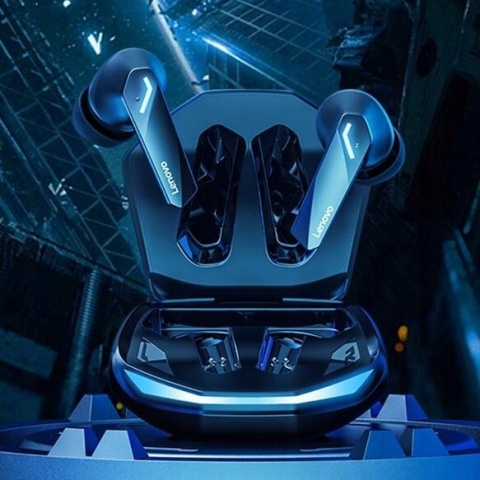 SŁUCHAWKI BEZPRZEWODOWE LENOVO GM2 PRO Z POWERBANKIEM SPOTOWE GAMINGOWE 5.3