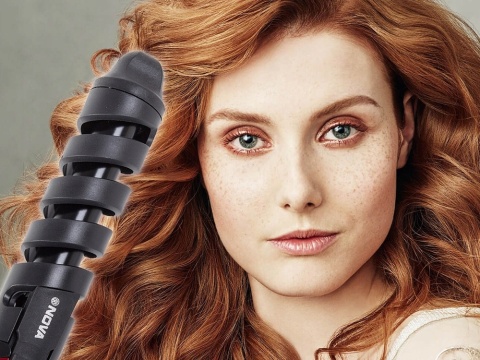 SPIRALNA CERAMINCZNA LOKÓWKA FALOWNICA KAROBWNICA DO STYLIZACJI WŁOSÓW-LOKI