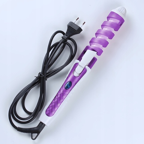 SPIRALNA LOKÓWKA DO WŁOSÓW - FALOWICA KARBOWNICA NA LOKI I FALE -STYLIZACJA