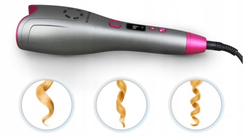 STYLIZACJA WŁOSÓW AUTOMATYCZNA CERAMICZNA LOKÓWKA Curl LCD - OBJĘTOŚĆ LOKI