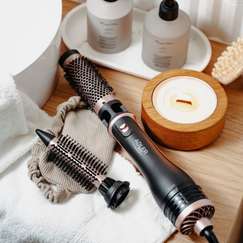 SUSZARKA DO WŁOSÓW 2W1 LOKÓWKA Z NASADKAMI 21/38MM I CHŁODNYM NAWIEWEM -LOK