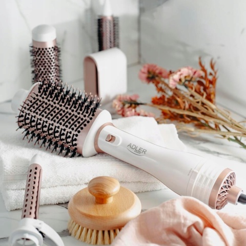 SUSZARKA LOKÓWKA DO WŁOSÓW 5W1 Z NASADKAMI 19/21/38/72MM I ZIMNYM NAWIEWEM