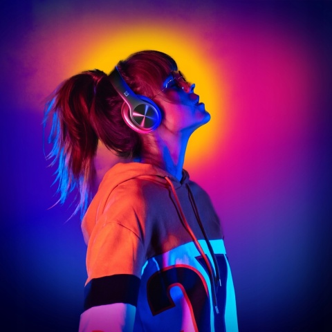 Słuchawki Bezprzewodowe Nauszne Mikrofon Radio MP3 Bluetooth 5.3 |12h pracy