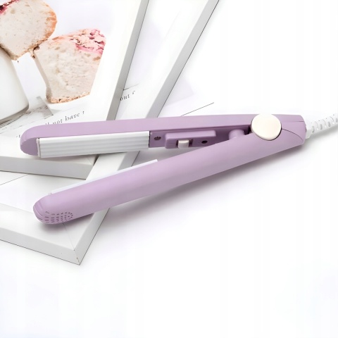 TURYSTYCZNA MINI KARBOWNICA PROSTOWNICA DO WŁOSÓW PODRÓŻNA MAŁA DO TORBY