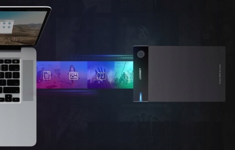 UGREEN CASE OBUDOWA HUB KIESZEŃ NA DYSK HDD SSD 3,5" SATA I II USB 3.0 10TB