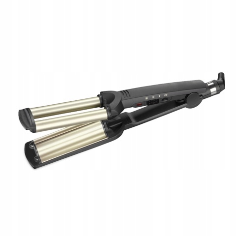 WIELOFUNCYJNA CERAMICZNA FALOWNICA LOKÓWKA DO WŁOSÓW KEMEI - STYLIZACJA LOK