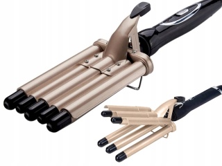 WIELOFUNKCYJNA CERAMICZNA KARBOWNICA LOKÓWKA FALOWNICA DO KRĘCENIA WŁOSÓW