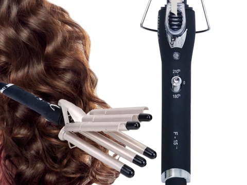 WIELOFUNKCYJNA CERAMICZNA KARBOWNICA LOKÓWKA FALOWNICA DO KRĘCENIA WŁOSÓW