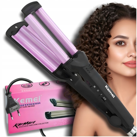 WIELOFUNKCYJNA FALOWNICA LOKÓWKA KARBOWNICA DO STYLIZACJI WŁOSÓW TPC 200