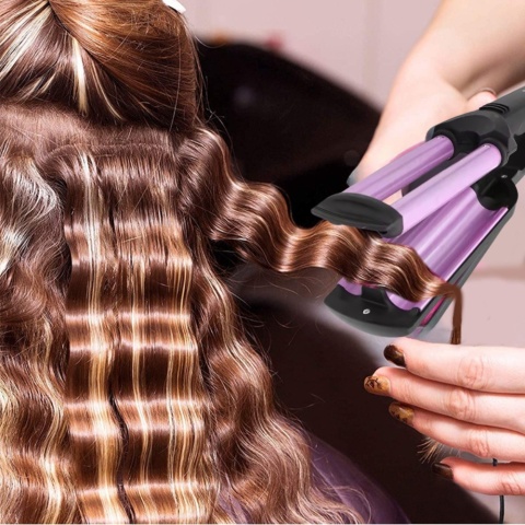 WIELOFUNKCYJNA FALOWNICA LOKÓWKA KARBOWNICA DO STYLIZACJI WŁOSÓW TPC 200