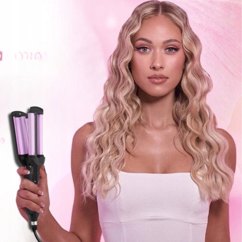 WIELOFUNKCYJNA FALOWNICA LOKÓWKA KARBOWNICA DO STYLIZACJI WŁOSÓW TPC 200