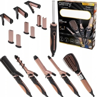 WIELOFUNKCYJNY 5W1 ZESTAW SUSZARKA PROSTWONICA LOKÓWKA KARBOWNICA SZCZOTKA