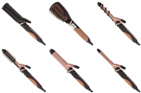 WIELOFUNKCYJNY 5W1 ZESTAW SUSZARKA PROSTWONICA LOKÓWKA KARBOWNICA SZCZOTKA