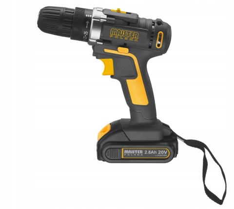 WIERTARKO-WKRĘTARKA AKUMULATOR 20V WALIZKA 2AKU - SOLIDNA, WYTRZYMAŁY AKU