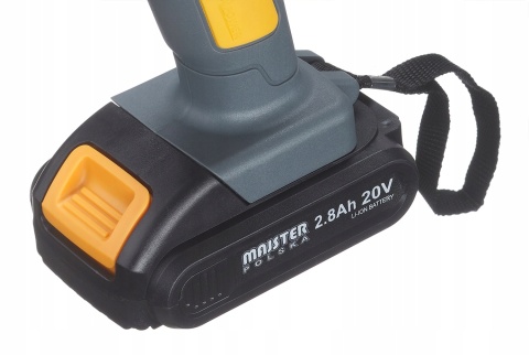 WIERTARKO-WKRĘTARKA AKUMULATOR 20V WALIZKA 2AKU - SOLIDNA, WYTRZYMAŁY AKU