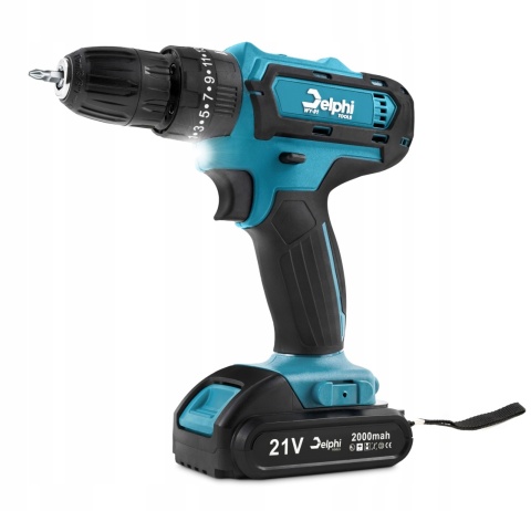 WIERTARKO WKRĘTARKA AKUMULATOROWA 2xAKU UDAROWA MOCNA 21V WKRĘTAK ZAKRĘTARK