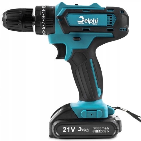 WIERTARKO WKRĘTARKA AKUMULATOROWA 2xAKU UDAROWA MOCNA 21V WKRĘTAK ZAKRĘTARK