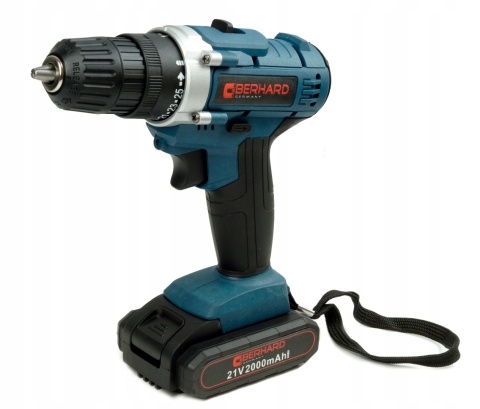 WIERTARKO WKRĘTARKA AKUMULATOROWA 21V WIERTARKA MEGA ZESTAW DWIE BATERIE