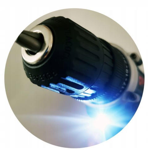 WIERTARKO WKRĘTARKA AKUMULATOROWA 21V WIERTARKA MEGA ZESTAW DWIE BATERIE