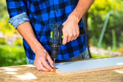 WIERTARKO WKRĘTARKA AKUMULATOROWA DUŻY ZESTAW 2X AKUMULATOR + WALIZKA