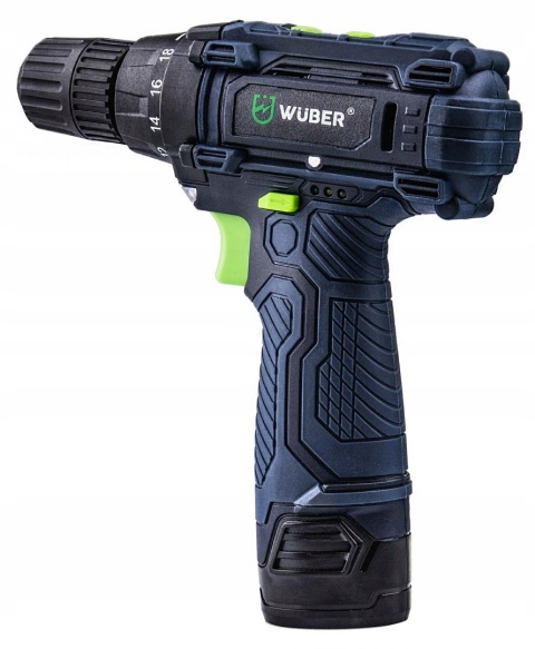 WIERTARKO WKRĘTARKA AKUMULATOROWA DUŻY ZESTAW 2X AKUMULATOR + WALIZKA