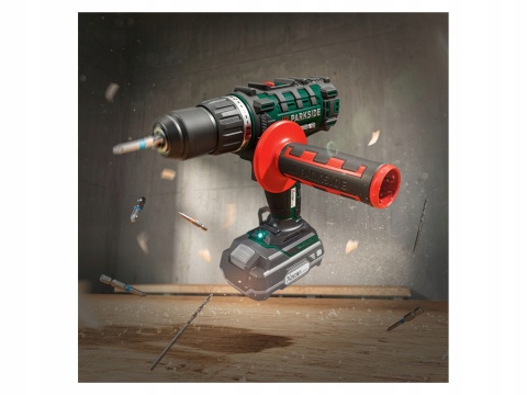 WIERTARKO WKRĘTARKA AKUMULATOROWA UDAROWA PARKSIDE 20V45Nm NOWY MODEL MOCNA