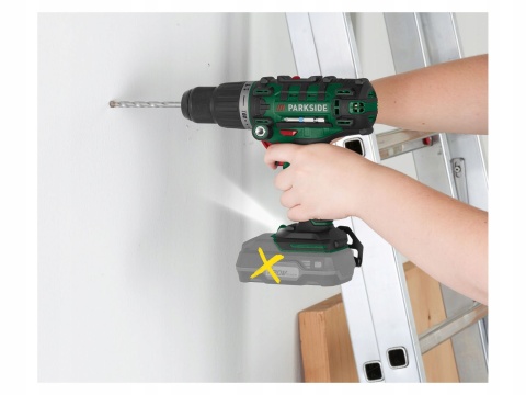 WIERTARKO WKRĘTARKA AKUMULATOROWA UDAROWA PARKSIDE 20V45Nm NOWY MODEL MOCNA