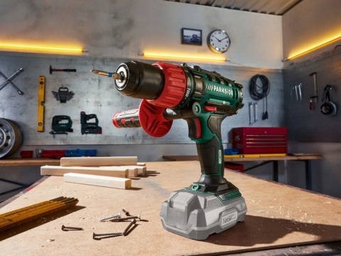 WIERTARKO WKRĘTARKA AKUMULATOROWA UDAROWA PARKSIDE 20V45Nm NOWY MODEL MOCNA