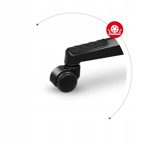 Wygodny Fotel Gamingowy Obrotowy DLA GRACZA Huzaro Force 6.3 RGB Mesh