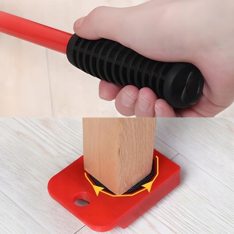 ZESTAW ROLKI DO TRANSPORTU PRZESUWANIA MEBLI 150KG PODSTAWKI Z ROLKAMI