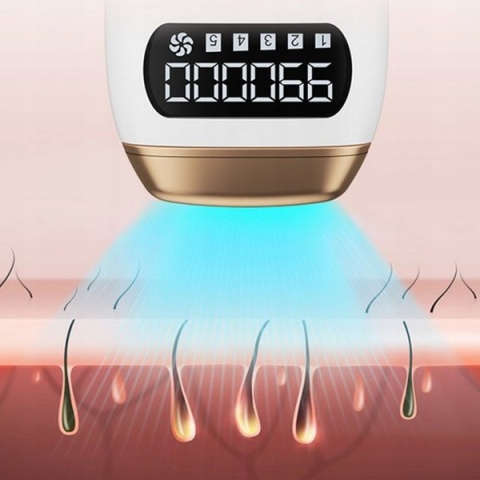 Depilator IPL Calissimo W-1902 - Skuteczna Depilacja Światłem Pulsacyjnym