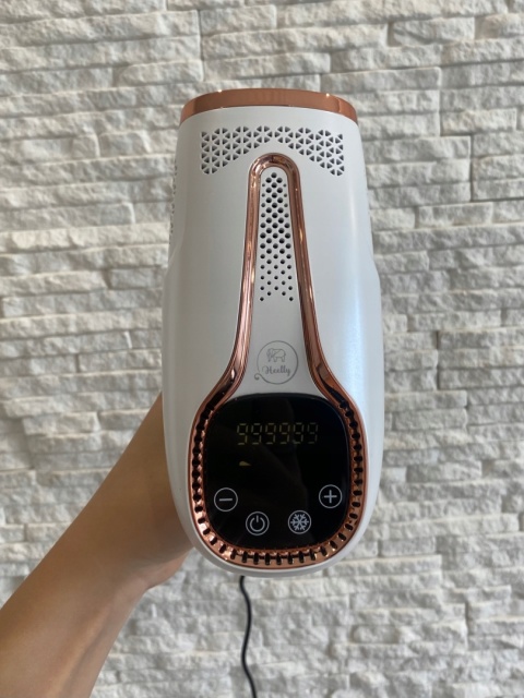 Depilator Laserowy IPL Heelly z funkcją chłodzenia Ice Cool 999.999 impulsów