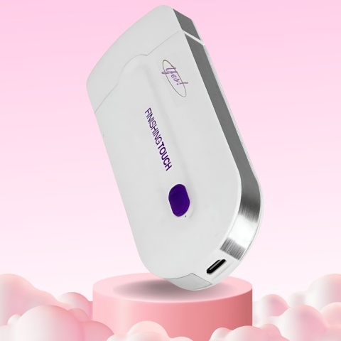 Elegancki depilator laserowy Ultimar z USB, bezprzewodowy, 2 głowice