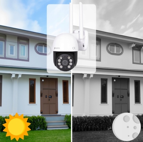 Kamera IP WiFi Fortis SE-CAM 8.0 8MPx 4K HD Obrotowa z Zoomem 4x