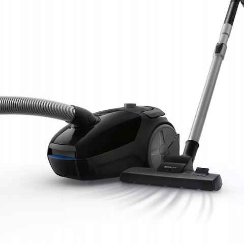 Odkurzacz workowy Philips PowerGo FC8241/09, 900W, antyalergiczny, czarny