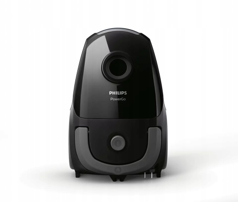 Odkurzacz workowy Philips PowerGo FC8241/09, 900W, antyalergiczny, czarny