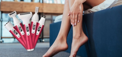 Wielofunkcyjny Trymer i Golarka do Ciała MINEXO - Idealna do Bikini i Twarzy