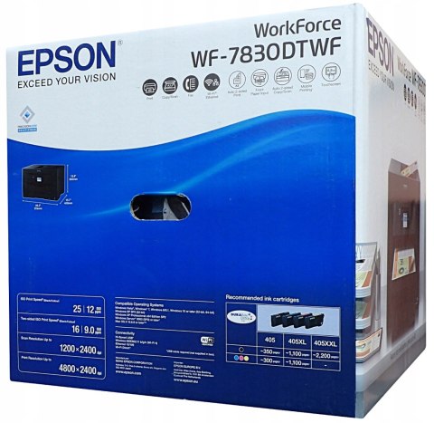 Drukarka A3 4W1 Epson Wf-7830Dtwf Adf Duplex - Druk, Skan, Kopia, Fax