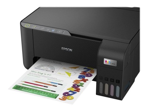 Drukarka Wielofunkcyjna Epson Et-2815 Ecotank 33/15Ppm Wlan Czarna Do Domu