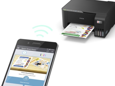 Drukarka Wielofunkcyjna Epson Et-2815 Ecotank 33/15Ppm Wlan Czarna Do Domu