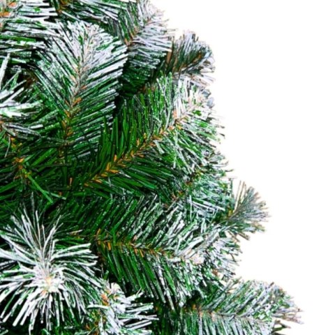 Sztuczna Choinka 180Cm, Polska Sosnowa Diamentowa, Ośnieżona, Gęsta Na Pniu