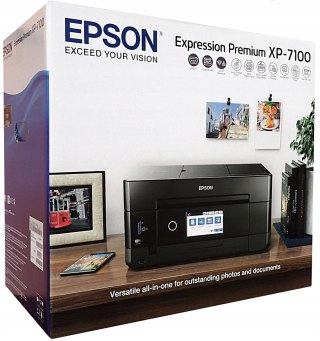 Szybka Drukarka Atramentowa 3W1 Epson Xp-7100 Adf Duplex Wifi 32 Str./Min
