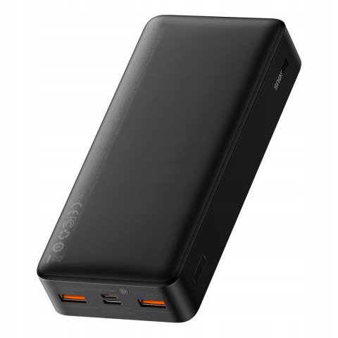 Baseus Powerbank 20000Mah 20W Usb-A Usb-C Lcd 3A Bezpieczeństwo Wyświetlacz